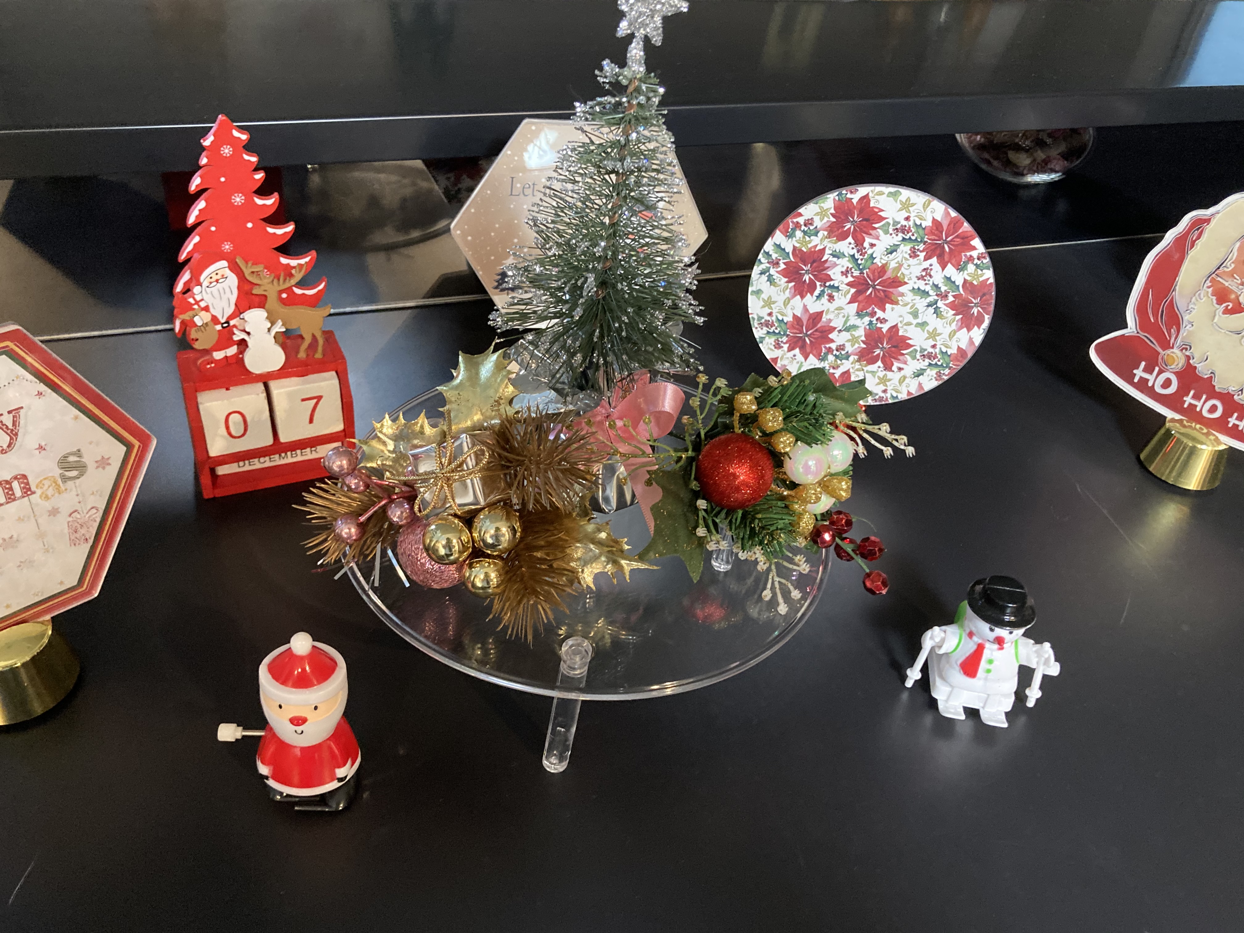 クリスマス飾り付けしました